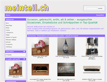 Tablet Screenshot of meinteil.ch